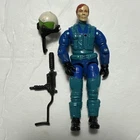 1992 Gi Joe Cobra 3.75" Ace v2 Figure Battle Copter Pilot Complete Hasbro
