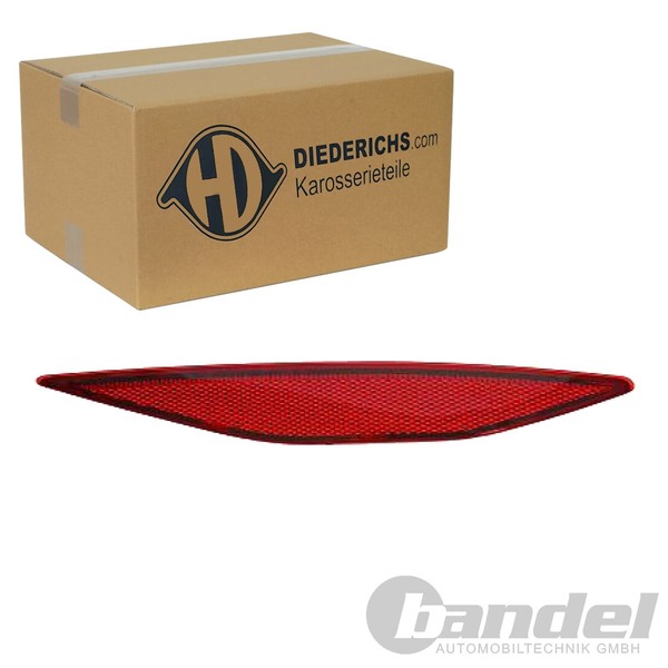Diederichs Reflektor RÜCkstrahler Links Passend FüR VW Golf | 2216099-image