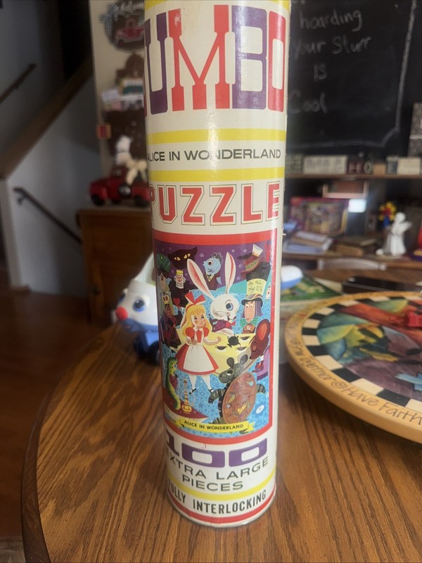  JUMBO Alice In Wonderland 100 XL Piece PUZZLE No. 466 H-G Toys