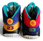 Air Jordan Toddler Black Blue Yellow Sz 7C 401812-065 — photo 7