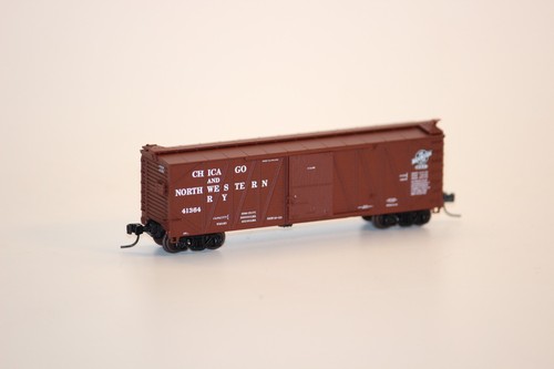 Chicago Northwestern CNW 40' Rd# 41364 SNG funda vagón de carga. Atlas escala n | Condition: Used