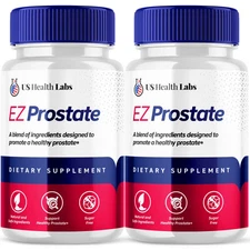 (2 Pack) EZ Prostate Capsules, Easy Prostate AdvancedFormula Pill (120 Capsules)