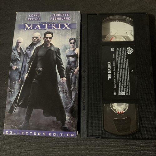 The Matrix VHS 1999 Keanu Reeves/ Laurence Fishburne