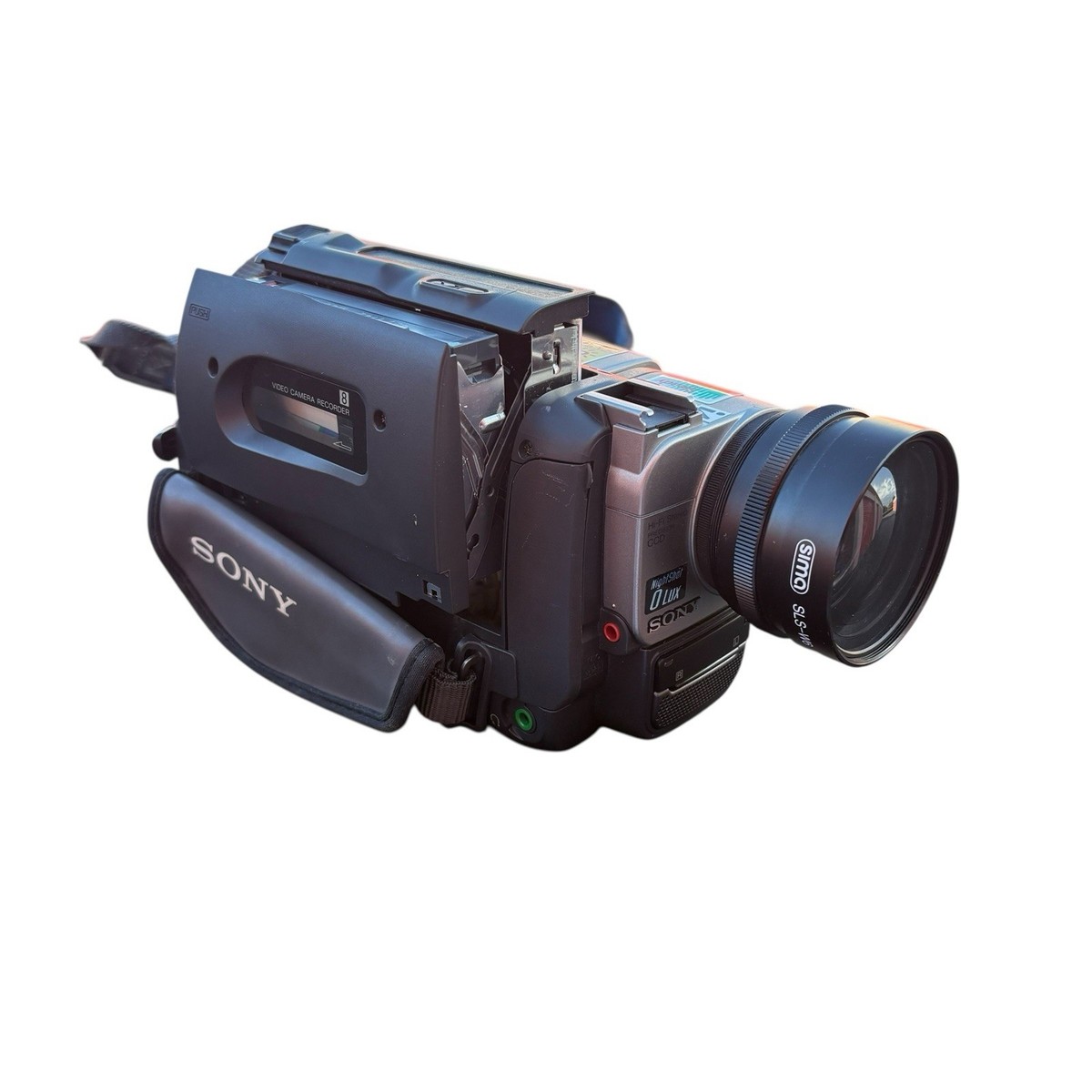 SONY Video8 HANDYCAM CCD-TRV45 ⑧ Looking At A Sony TRV45 In 2021! - YouTube