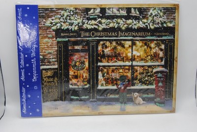 A4-Wand-Adventskalender Christmas Imaginarium nostalgischer Weihnachtskalender