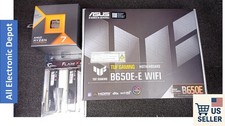 New AMD Ryzen 7 7800X3D ASUS B650E-E TUF Gaming WiFi AM5 G.Skill 32GB DDR5 6000