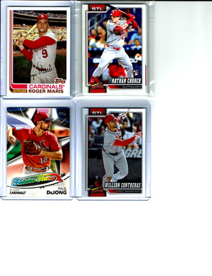 2026 Topps Series 1 BB St. Louis Cardinals Team Set 10 Base Cards + PLUS 3 +