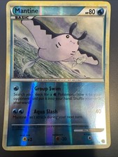 MANTINE 45/123 UNCOMMON HEARTGOLD & SOULSILVER POKEMON REVERSE HOLO LP