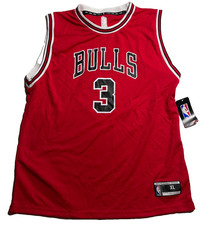 Chicago Bulls Dwyane Wade 3 Jersey   Men  s XL   Red   NBA Licensed NEW