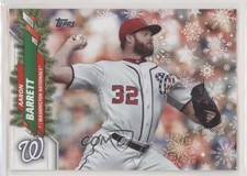 2020 Topps Holiday WalMart Mega Box Aaron Barrett #HW189 9r5