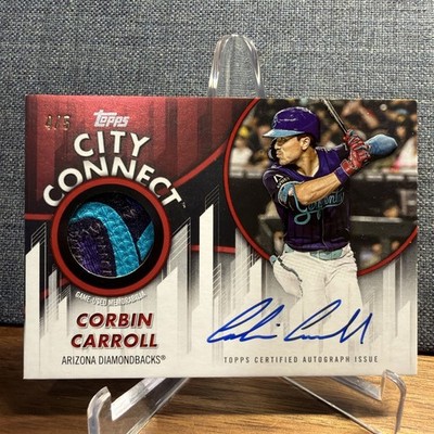 Corbin Carroll CCAR-CC City Connect Patch Auto Relic 2026 Series 1