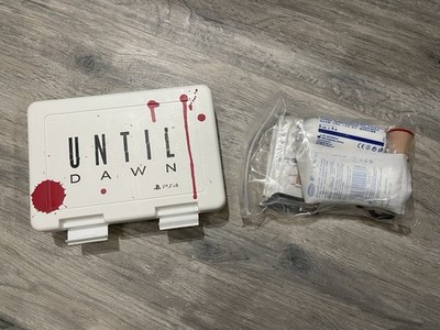 Until Dawn PS4 First Aid Press Kit Gamescom 2015 exklusive ultra rar