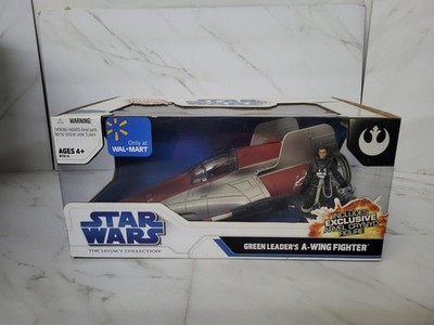 Green Leader's A-Wing Fighter STAR WARS Legacy Collection MIB NEW