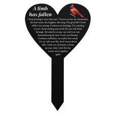 Grave Markers for Cemetery for Humans Grandma Grandpa Dad Mom Memorial Day De...