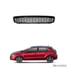 Stoßstangen Gitter Blende vorne mitte für VW Polo V 6R1 6C1 Baujahr 2009-2014