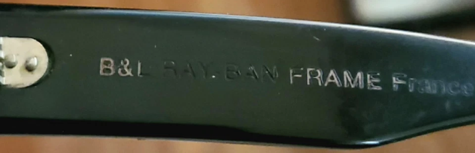 Lentes de vidrio impecables años 80 Ray Ban B&L gafas de sol modelo Drifter hechas en Francia Foto 3 de 4