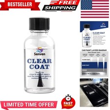 Auto Paint Clear Coat For Cars High Gloss Automotive Clear Coat Touch Up Pain...