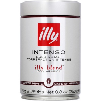 Illy Whole Bean Intenso Bold Roast Coffee 8.8 Oz