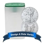 Roll of 20 - $1 American Silver Eagle 1 oz Random Year BU