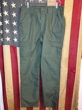 Propper Cargo Pants Women Size 10 Green Relaxed Workwear Ripstop Canvas 8819