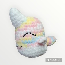 Amigurumi handmade crochet stuffed animals Narwhal