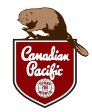 Canadian Pacific Railroad Railway Train Sticker Decal