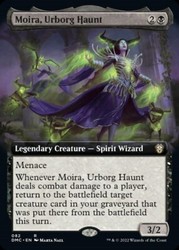 Moira, Urborg Haunt Extended Art 082/265 Dominaria United Commander