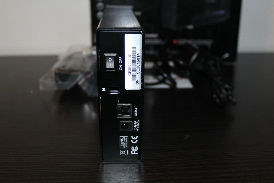 FD 1TB External Hard Drive - USB 3.2 Gen 1-5Gbps - GForce 3 Aluminum - Image 4 of 4