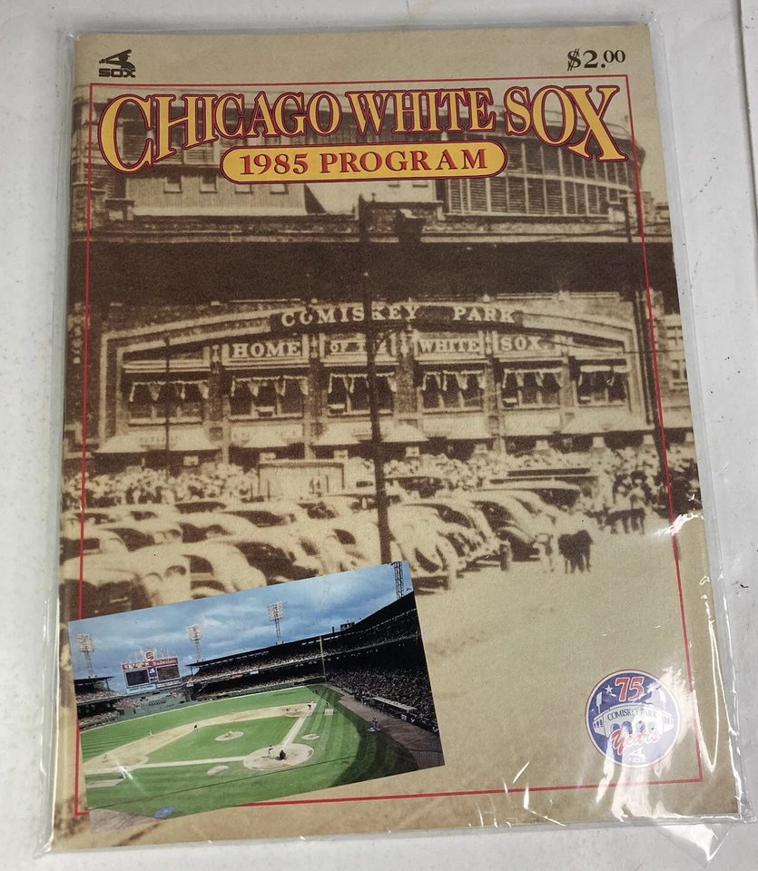 Lot of 2 Chicago White Sox Vintage Annual Programs 1985 & 1988 - Image 3 of 4