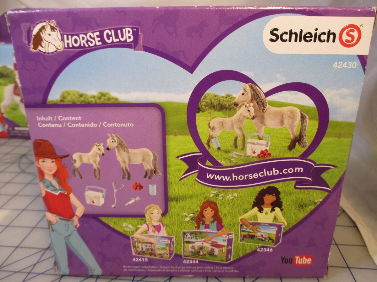 Schleich Hannahs First Aid Kit SET Icelandic Ponies & Accessories