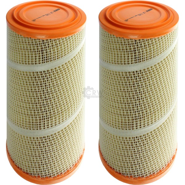 2X Mahle / Knecht LX 1142 Luftfilter Filter Air-image