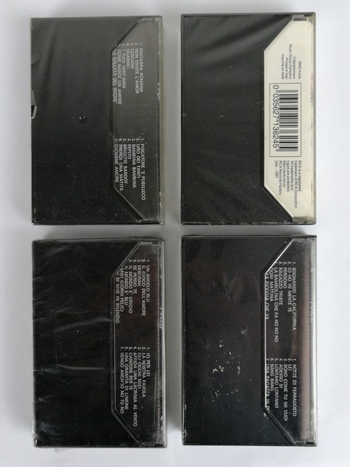 Italian Graffiti - Lot Of 4 Cassette Tapes 1961/66/67/68 - New Sealed ...