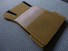 Rips Fußmatten passend für Mercedes Benz W126 SE S-Klasse DATTEL + RUTSCHFEST