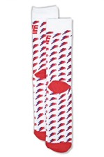 David Bowie-Bolt Logo-Knit Crew Socks