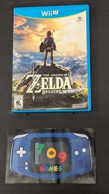 The Legend of Zelda: Breath of the Wild (Nintendo Wii U, 2017)