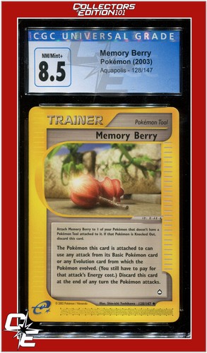 Memory Berry graded CGC 8.5 for sale on eBay