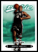 Dahntay Jones 2003 Upper Deck MVP Rookie Card  #220