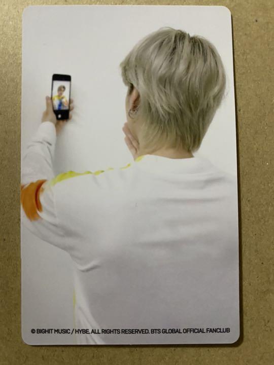 BTS SUGA Japan Official FC and mobile Limited Photo Card BTS SUGA Japan Official FC and mobile Limited Photo Card