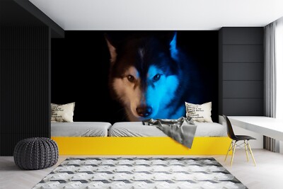 3D Animal Wolf K1509 Wallpaper Mural Self-adhesive Removable Sticker Kay
