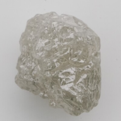 African Earth MIned 100% Natural Loose Rough 0.95 Ct Brownish Gray Uncut Diamond