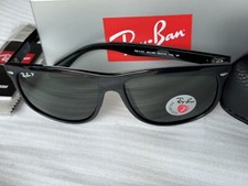NEW Ray-Ban RB4147 601/58 BOYFRIEND Polarized Green 3P 60mm Sunglasses