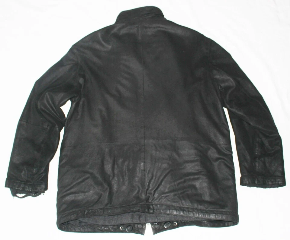 Chaqueta de gamuza reflectante LAMATTA de colección para hombre XL X-LARGE negra extraíble chaleco forro Foto 2 de 4