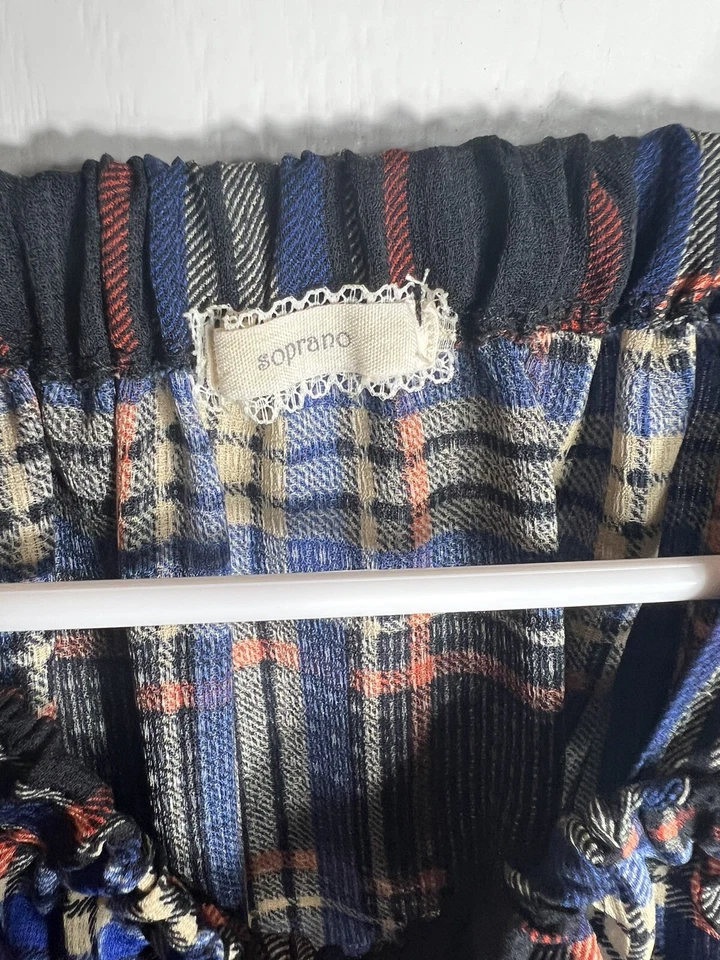 Top soprano hombro frío niñas pequeño 7/8 correas de 1 pulgada. Corbata elástica frontal para cuello Foto 3 de 4