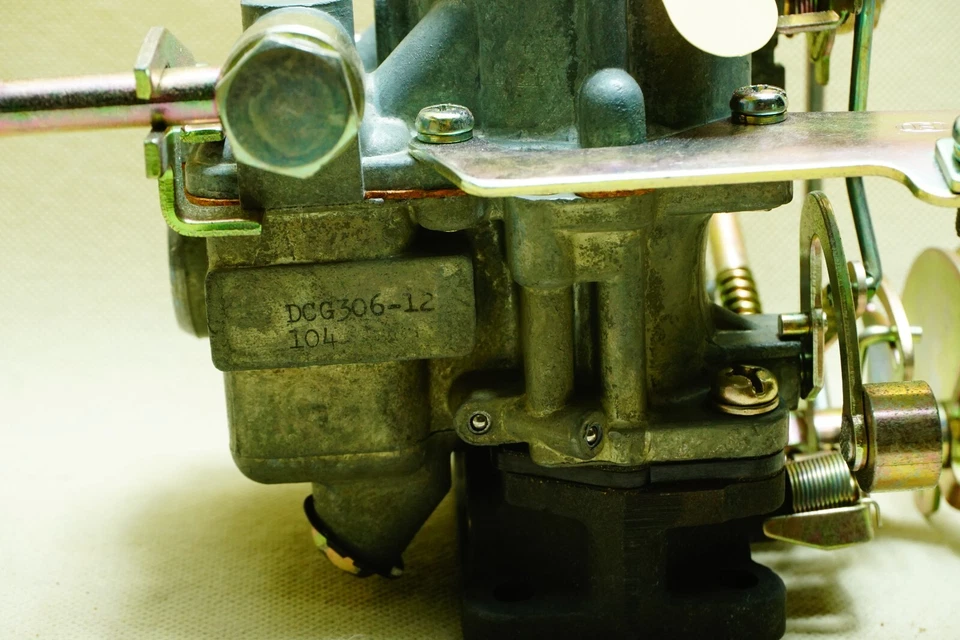 HITACHI 2 BARREL DCG306 SUBARU GSR LEONE DL 1400 1600 WAGON Coupe CARBURETOR NOS - Image 4 of 4