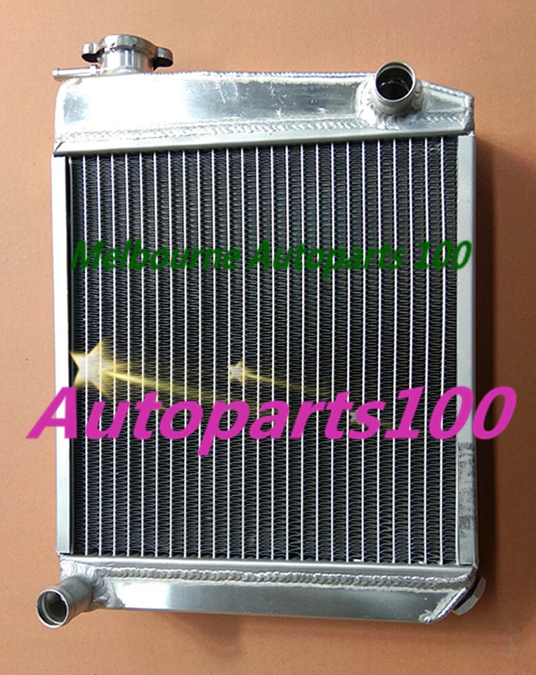 50mm ALLOY ALUMINUM RADIATOR & Fan for AUSTIN ROVER MINI 1275 GT 1959-1997 59-57 - Image 3 of 4
