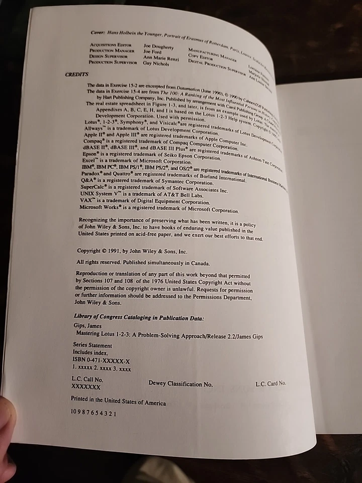 Mastering Lotus 1-2-3 By James Gips 1991 - Image 4 of 4