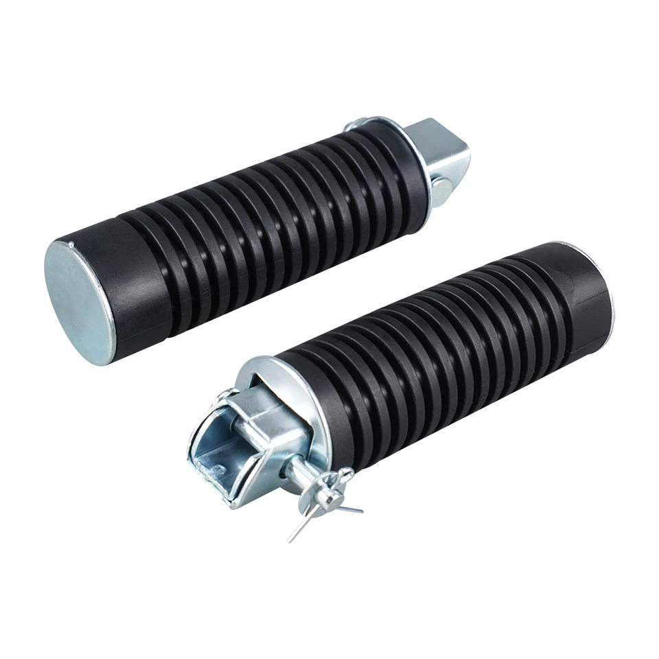 Barra de goma pedal reposapiés 2 piezas para Honda CB360 CB400F CB450 CB500 CB550F CB750 Foto 3 de 4