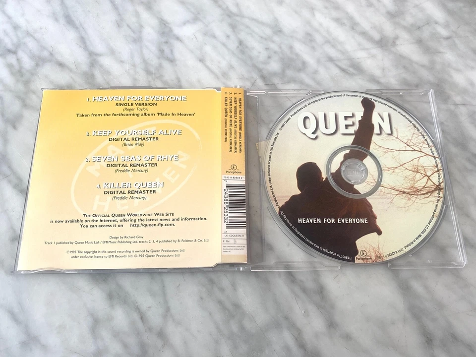 Queen Heaven For Everyone CD Maxi Single HOLLAND IMPORT 1995 Parlophone PART 2! Foto 3 de 4
