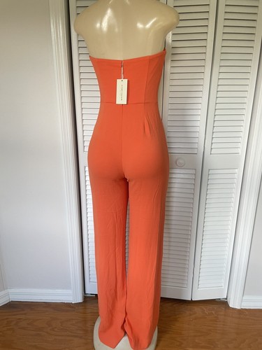 Nuevo con etiquetas $545 Ramy Brook Enzo Zinnia Mono Sin Tirantes Traje Jumper Talla 0 - Imagen 3 de 12