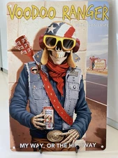 VooDoo Ranger Sign - New Belgium Brewing - Haze Lager Beer